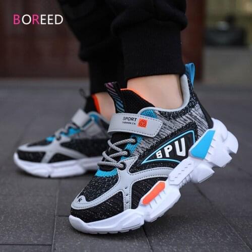 2021 Summer Childrens Sneakers Boys Basketball Sports Shoes For Boys Fashion Breathable Mesh Kids Shoes Basket Chaussure Enfant