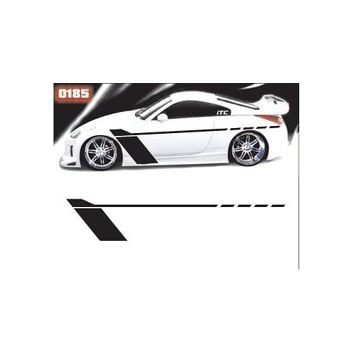 For 2xVINYL GRAPHICS DECAL STICKER CAR BOAT AUTO TRUCK 80" MT-185-Y Car styling