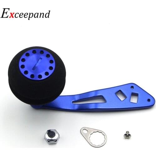 Exceepand Baitcaster Reel Single Grip Micro Jig Baitcasting Fishing Reel Handle for Abu Garcia Daiwa Saltwater Fishing Reel