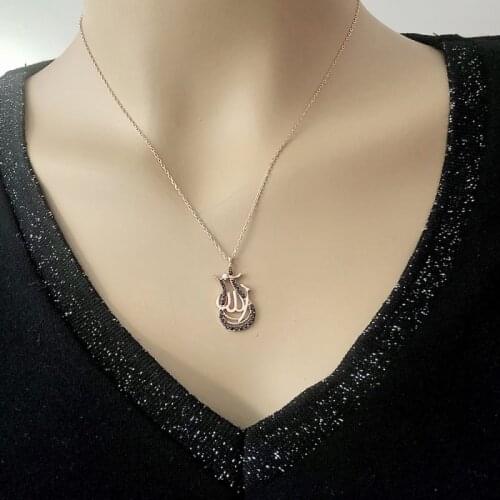 Fantasy 925 Sterling Silver Necklace Women Girls Gift Jewelry Accessories Fashion Handmade Elegant Chain