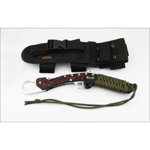 ILure Brand 28.5cm Portable Aviation Aluminum Strong Fishing Lip Grip Fish Control Gripper 150g Fishing tackle Accessories Tool