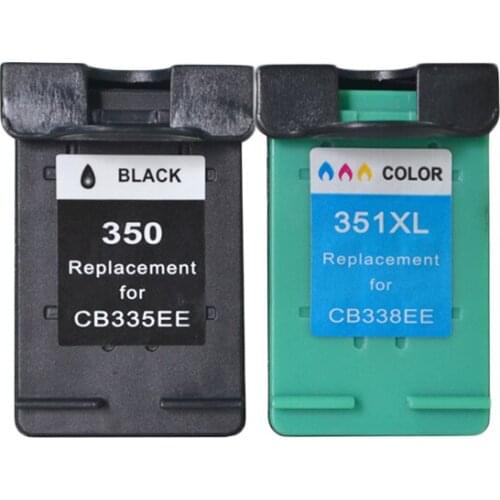 LuoCai Compatible ink cartridges For HP350 For HP 350 351 Photosmart C4480 C4483 C4380 4480 Deskjet D4200 D4260 D4263 printer