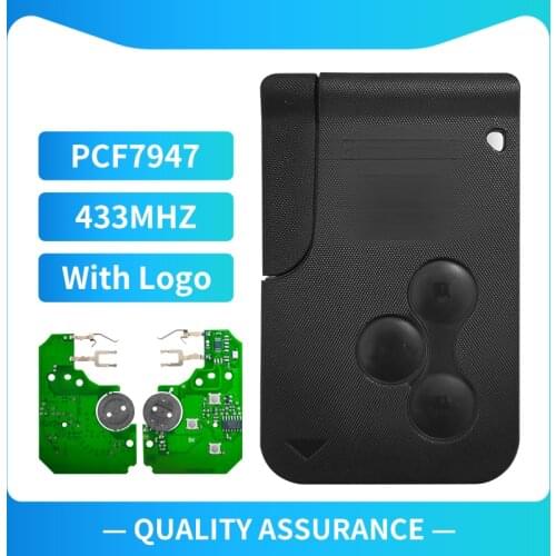 Free Shipping (1 pcs ) 3 Button Remote Control With VA2 Blade PCF7947 Chip For 3 Buttons 433Mhz PCF7946 Chip Remote Control
