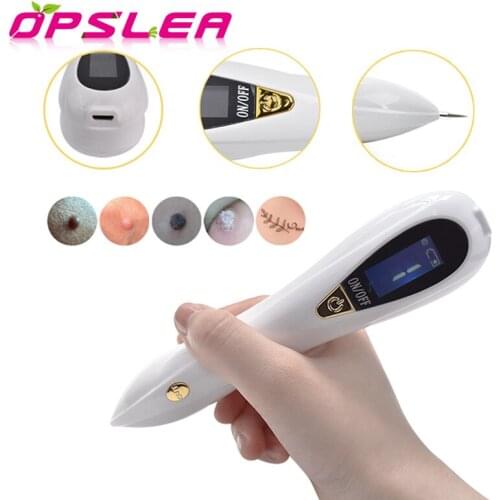 Beauty Laser Mole Tattoo Removal Machine LCD Display Dark Spot Pen Facial Freckle Tag Wart Skin Care Salon Home Beauty Device