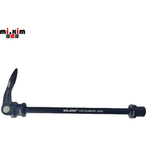 Mi.Xim Rotating Lock QR Mountain Bike Bicycle 135*10MM Hub Barrel Shaft Parts Barrel Shaft QR Rod