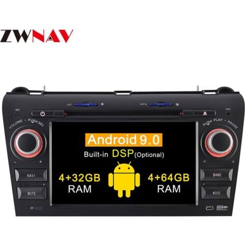 Android 9.0 Car DVD Stereo Multimedia player For mazda 3 mazda3 2003-2009 Auto stereo Radio GPS Navigation Video Audio head unit