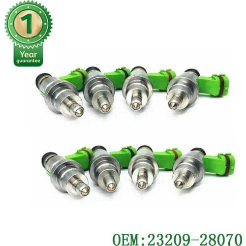 Set 8 Original standard quality NEW Nozzle FUEL INJECOR /INJECTION for TOYOTA 23209-28070 23250-28070 23209-29065 2320929065
