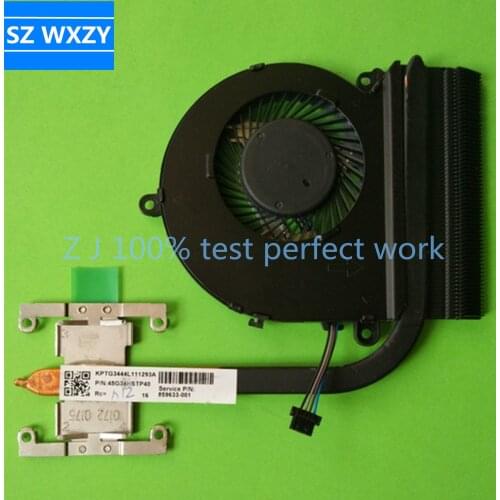 NEW Original For HP Pavilion 15-AU Laptop CPU Cooling HeatSink With FAN 859633-001 856359-001 100% Tested Fast Ship