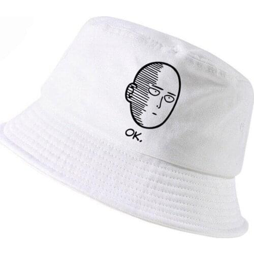 One Punch Man Fisherman Men/women Hot Harajuku Hip Hop Summer Streetwear Mens Fisherman New Style