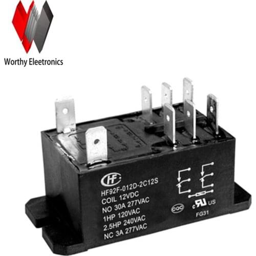 Wholesale 10pcs/lot relay HF92F-012D-2C12S