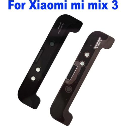 Original New Small Facing Front Camera Upper bracket Glass Lens Cover For Xiaomi Mi Mix 3 mix3 Phone Parts