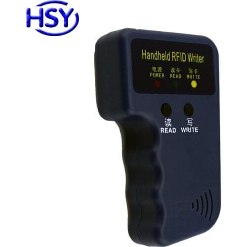 Handheld 125Khz RFID Card Reader Copier Writer Duplicator TK4100 ID EM Card Copy Rewritable EM4305 T5577 Cards Keyfobs