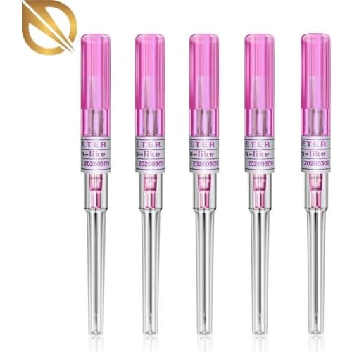 Tattoo Piercing Needles 50PCS 20G Body Gauge Disposable Sterilized Catheter Needle Wholesales Dropshipping Tattoo Needles