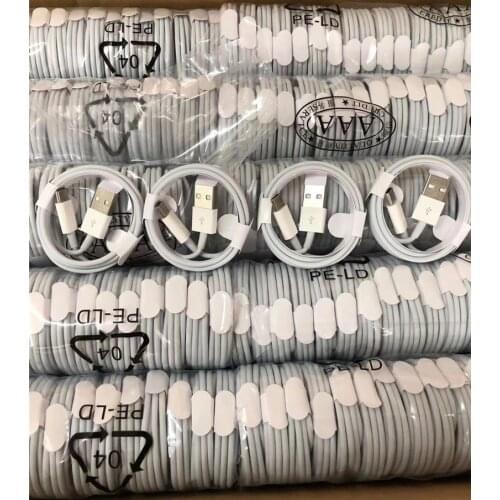 20PCS/lot AAA Quality USB C USB Phone Cable Android Charger Cable Charging Wire Cord for Samsung Galaxy for Huawei for iphone