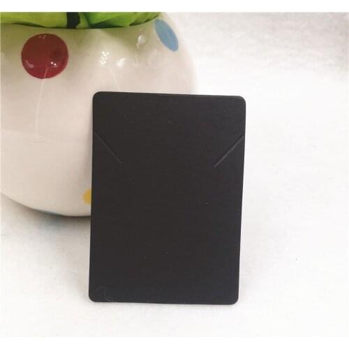 600 PCs 7.5x5cm brown/black cute fashion jewelry display card DIY handmade necklace/pendant card