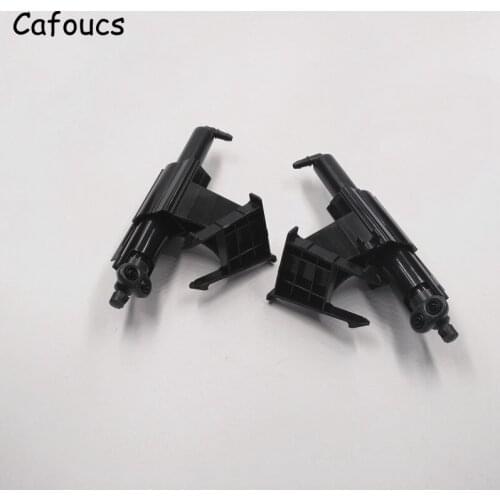 Cafoucs For Ford Focus MK3 2012-2015 Car Headlight Washer Spray Nozzle Jet Bracket BM51-13L014-AC BM51-13L015-AC