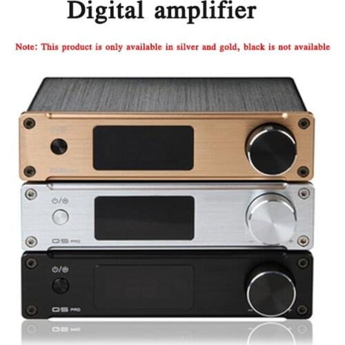 Decoder HiFi pure digital amplifier audio amplifier USB fiber coaxial AUX bass RCA output Q5 PRO remote control 36W