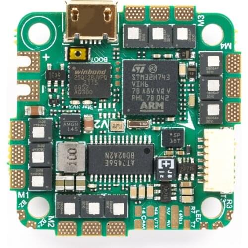 IFlight Beast H7 55A 2-6S BLHeli-S AIO Board (MPU6000) flight controller with 5V 2.5A BEC/Barometer for digital and analog FPV