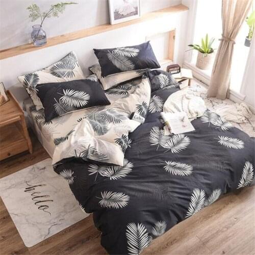 Autumn new cotton four-piece suit Nordic pure cotton Classic bedding set Geometric Pattern 3/4pcs Bedding Set dropshipping