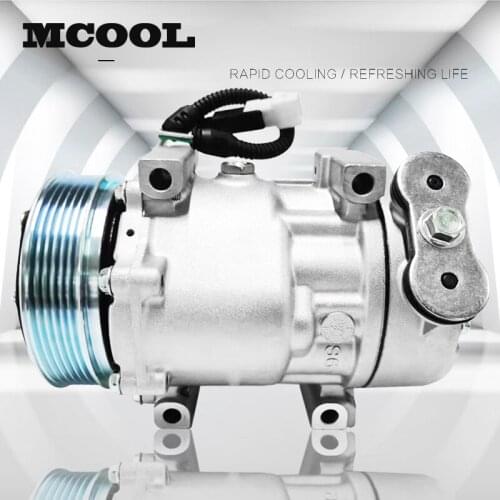 7v16 AC Compressor For Peugeot 206 406 607 807 Expert Lancia Phedra 71721765 71721766 9626902180 9645306580 6453CL 6453JF 1211 F