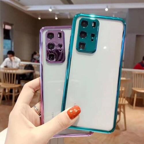 Soft TPU Clear Case for Huawei P20 P30 P40 Pro Lite Case for Huawei P20 Lite 2019 Transparent Cover for P40 Pro Plus Phone Case