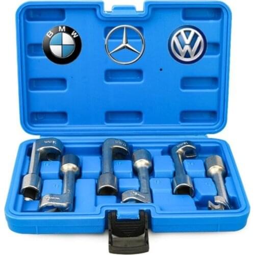 6PCS 1/2" Drive L-Type Open Ended Ring Wrench Socket Set Special Wrench Tool For Nuts And Bolts 12/14/16/17/18/19mm