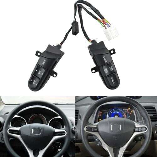 36770SNAA12 36770-SNA-A12 Steering Steering Wheel Pad Cruise Audio Remote Switch For Honda Civic 2006 2007 2008 2009 2010 2011