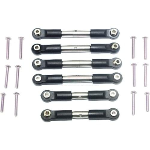 Stainless steel positive and negative teeth bold adjustable rod ARRMA 1/10 GRANITE and BIG ROCK set MAG160S