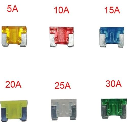 20PCS/100PCS Car insurance Assorted Medium Blade Fuses Fuse Refitted Special 5A/10A/15A/20A/25A/30A ATT