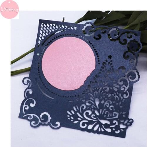 Frame Slimline Card Dies Paper Cards Making Craft Molds Stencil Clear Stamps Metal Cutting Planner Dies Scrapbook Background