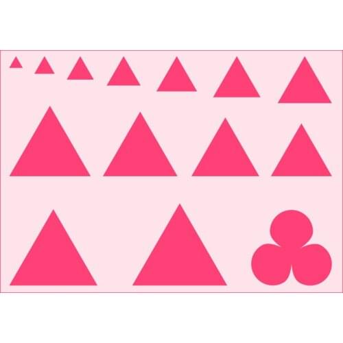 Shape Layering Stencils Spray stencil DIY Scrapbook photo album Decorative Embossing DIY Card Crafts