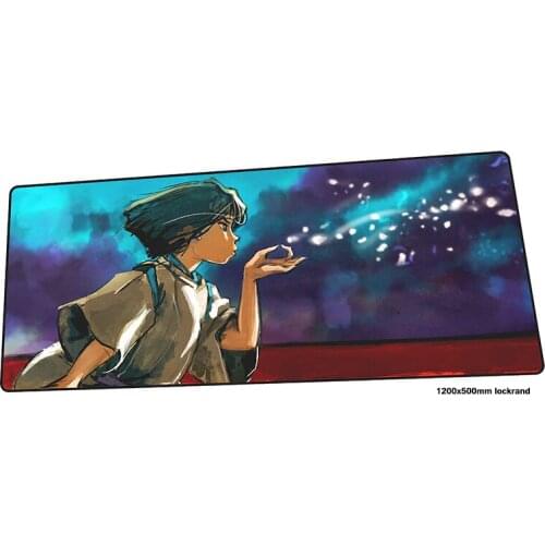 Spirited Away mouse pad gamer Boy Gift 120x50cm notbook mouse mat gaming mousepad large wrist rest pad mouse PC desk padmouse
