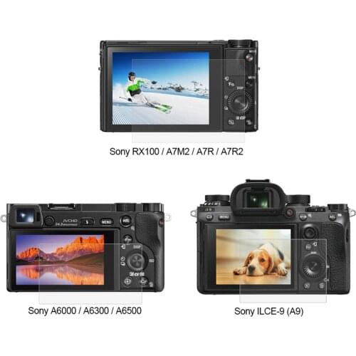 LCD Screen Guard Protector Tempered Glass Cover For Sony ILCE-9 A9 A6500/A6000 RX100/A7M2/A7R/A7R2 Camera Protective Glass Film