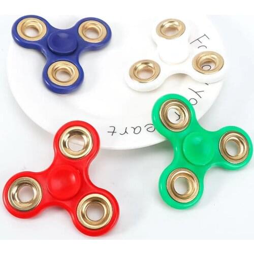 1 PC Fingertip Spinning Top Gyroscope Classic Nostalgia Preschool Stree Relief Toy for Children and Adult Tri-spinner Toy Gifts