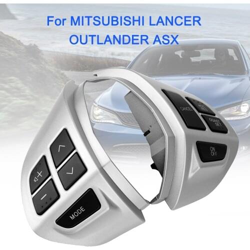 Car Accessories Volume Sound Button For MITSUBISHI LANCER OUTLANDER ASX 2007 2008 2009 2010 2011 Steering Wheel Control Switch