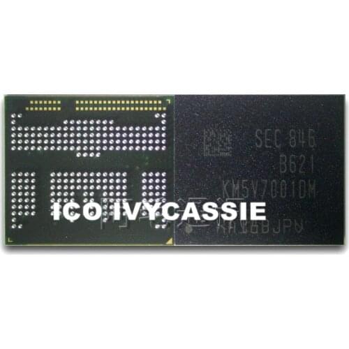 KM5V7001DM-B621 EMMC EMCP UFS 128GB eMMC BGA254 NAND Flash Memory IC Chip Soldered Ball