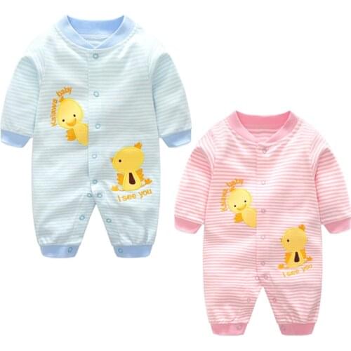 2020 Spring Long Sleeve Baby Rompers Boy girls Baby Clothes Sets Newborn pajamas Overalls Infant Roupas De Bebe Jumpsuits