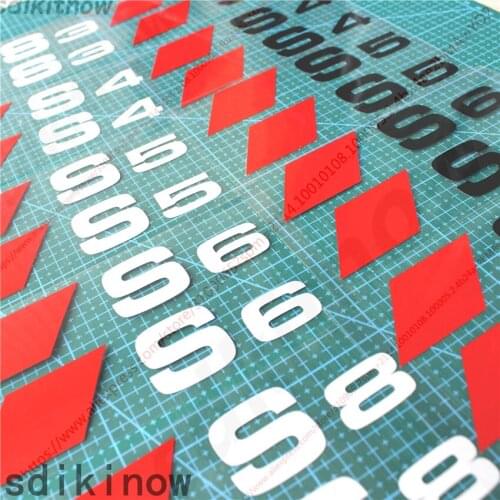 Fashion 2pcs Car Sticker Styling Door Body Window Decals Decoration For Audi S2 S3 S4 S5 S6 S7 S8 TT Accessories