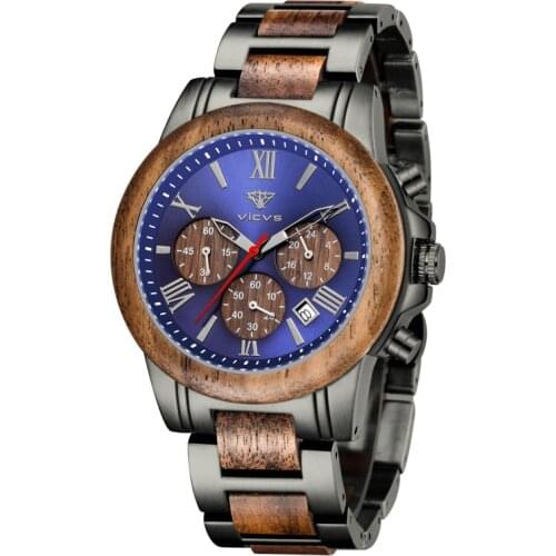 Часы мужские наручные stainless steel waterproof wood watch fashion top luxury business quartz wood watch for men