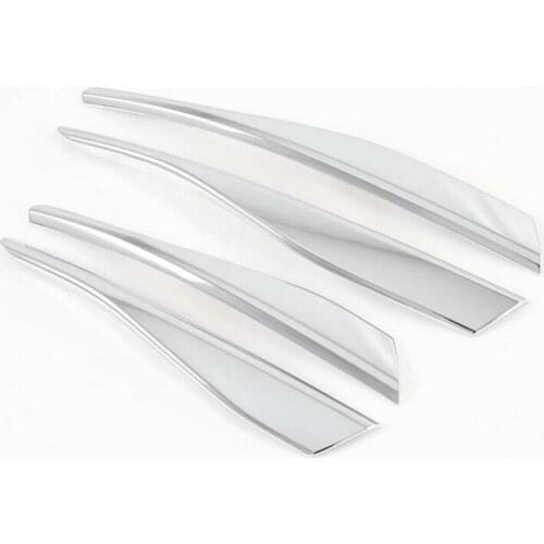 Tonlinker 16 PCS DIY Car Styling Stainless Steel The Front Face of Mesh Gate Case Stickers for Chevrolet Cruze 2015 Accessories