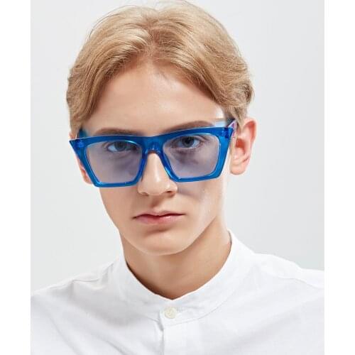 New cat eye small frame sunglasses, handsome personality, flying wing lens sunglasses, couples and teenagers