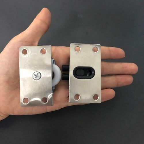 Sliding door fittings wardrobe sliding door pulley roller cabinet cabinet closet door moving wheel wooden door roller