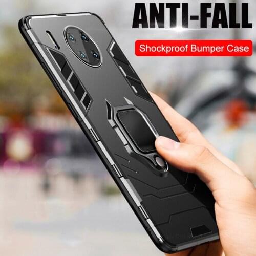 Luxury Magnetic Ring Case For Huawei Mate 30 P30 P20 Pro Phone Cover For Huawei Mate 20 P30 P20 Lite Case Shockproof Holder Case