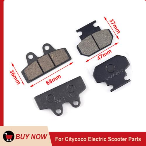 Aluminum Alloy Brake Pads Disc Brake Handles Brake Pads For Citycoco Electric Scooter