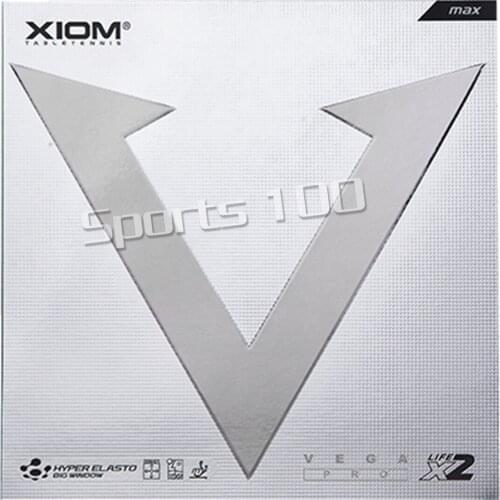 XIOM VEGA PRO (Non-sticky Rubber, Loop) Table Tennis Rubber Ping Pong Sponge