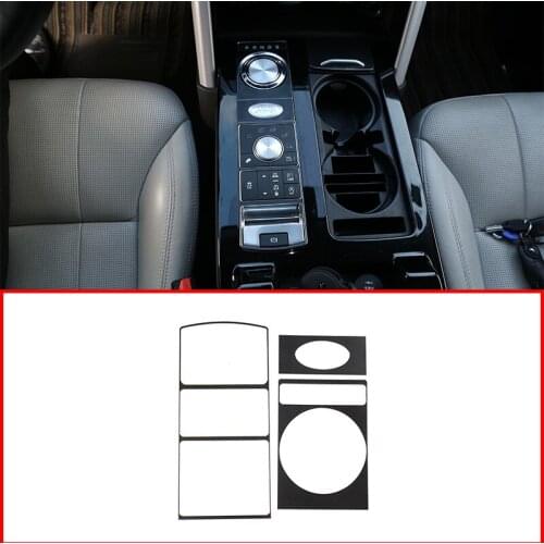 Aluminum Alloy Gear function Area Protector Cover Trim For Land Rover Discovery 5 LR5 L462 S/SE 2017-20 Internal Car Accessories