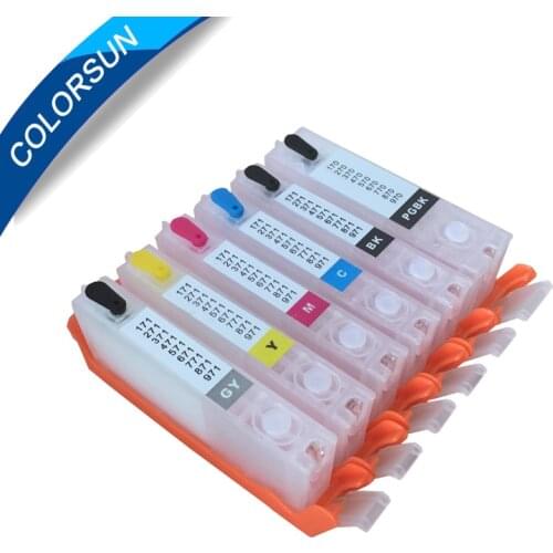 1set Refillable ink cartridge PGI270 CLI271 For Canon PGI-270 CLI-271 PGI-270XL CLI-271XL for Canon PIXMA MG7720 TS9020 TS8020