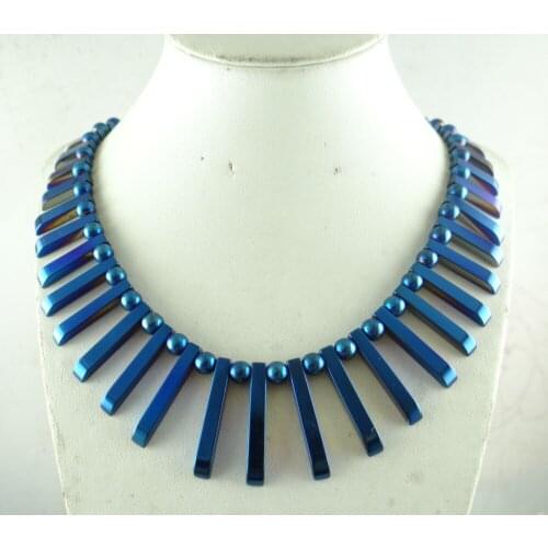 41PC Beautiful Titanium Hematite PENDANT Gem necklace LOOSE beads R60