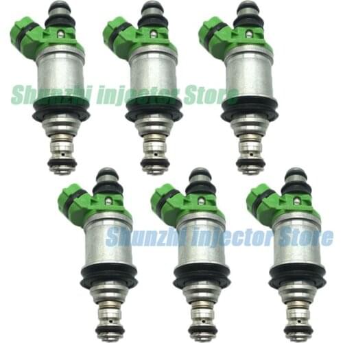 6pcs Fuel Injector Nozzle For TOYOTA Camry Celica MR2 RAV4 2.2l 2.0 23250-74140 23209-74140 2325074140 2320974140