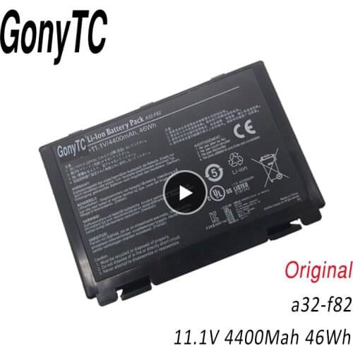 A32-F82 11.1V Laptop Battery for Asus a32-f52 a32 f82 F52 k50ij k50 K51 k50ab k40in k50id k50ij K40 k50in k60 k61 k70